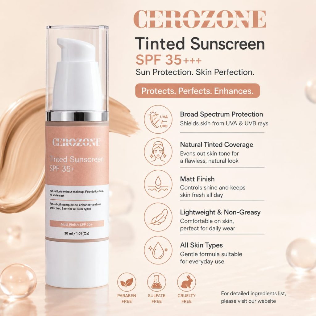 cerozone tinted sunscreen
